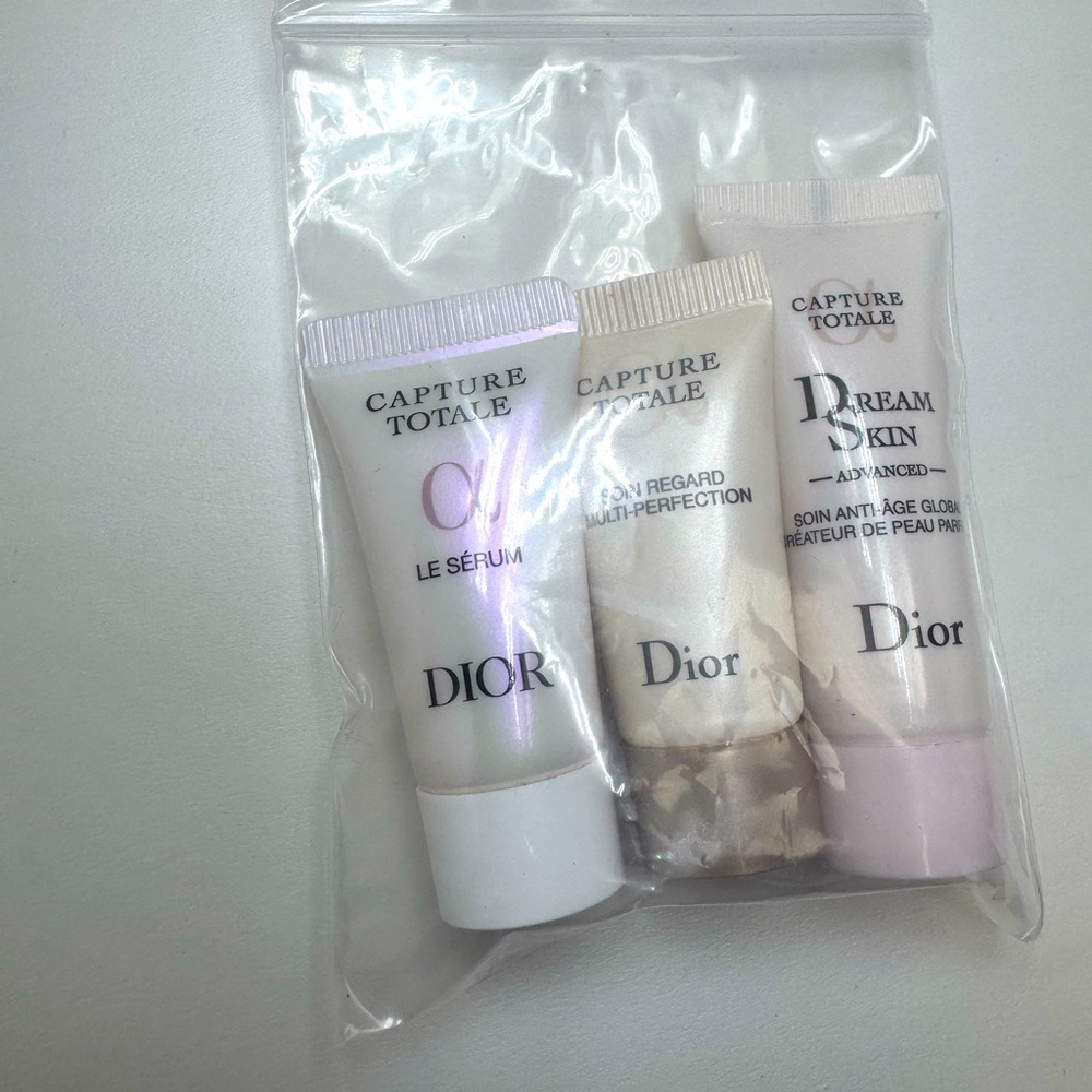 Dior Logo Bucket Bag W Skincare Set Totale Skincare New Rare Exclusive - Picture 8 of 10